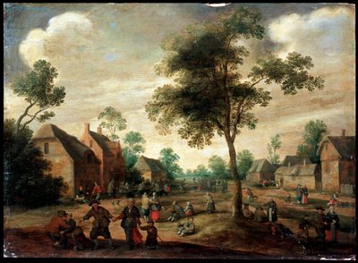 „Świętowanie wsi”, XVII wiek autorstwa Joost Cornelisz Droochsloot