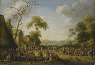 Scena wiejska, 1637 autorstwa Joost Cornelisz. Droochsloot