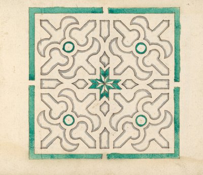 Album zawierający 75 rysunków do trejaży ogrodowych i parterów, ca. 1610-40. autorstwa Jorg Rurfinger