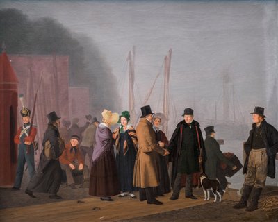 Scena pożegnania w Toldboden autorstwa Jorgen Roed