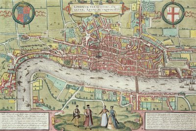 Mapa Londynu, z 