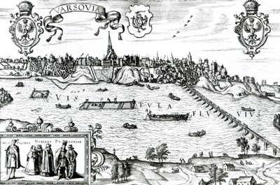 Mapa Warszawy, z 