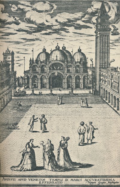Św. Marka w XVI wieku, 1925. autorstwa Joris Hoefnagel