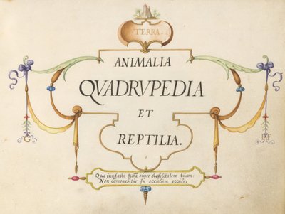 Strona tytułowa autorstwa Joris Hoefnagel