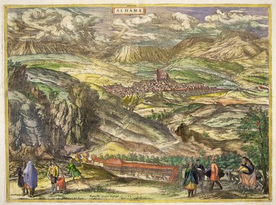 Widok na Alhama autorstwa Joris Hoefnagel