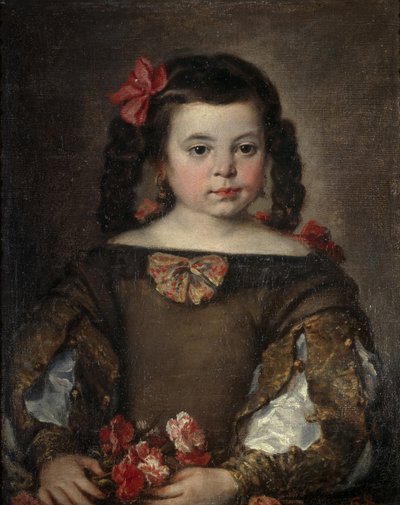 Portret dziewczynki autorstwa José Antolínez