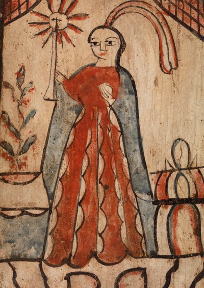 Święta Barbara (Święta Barbara) autorstwa José Benito Ortega