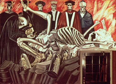Bogowie współczesnego świata, z Eposu o cywilizacji amerykańskiej autorstwa José Clemente Orozco