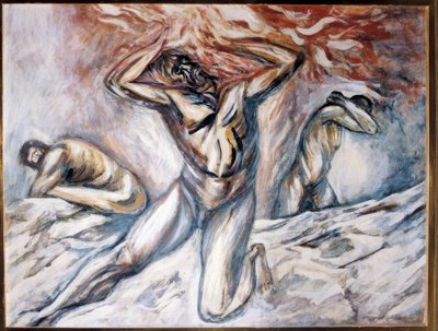 PROMETEUSZ autorstwa José Clemente Orozco