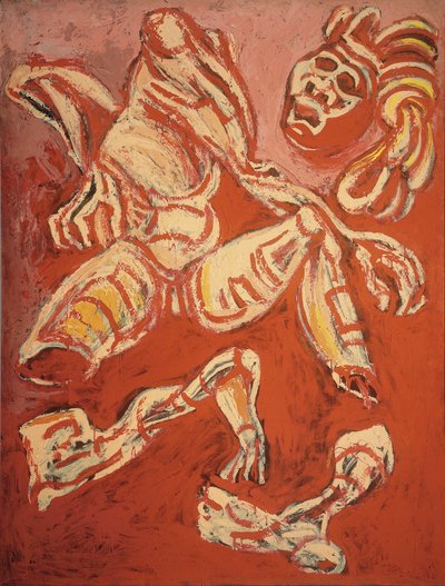 Rozczłonkowany człowiek z serii Los teules autorstwa José Clemente Orozco