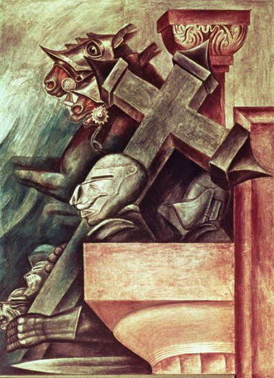 Proroctwo, z eposu o cywilizacji amerykańskiej autorstwa José Clemente Orozco