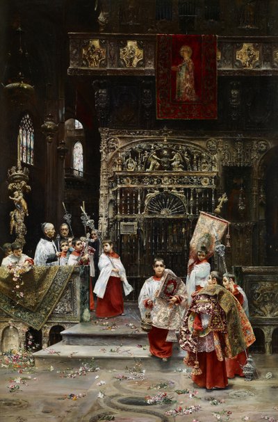 Chór Chłopców autorstwa José Gallegos y Arnosa