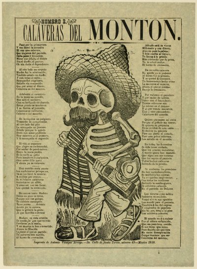 Calavera of the Masses, nr 2 autorstwa José Guadalupe Posada