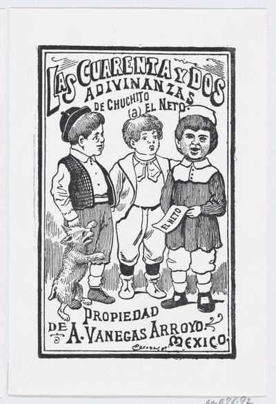 Czterdzieści dwa domysły, ok. 1900-1910., ok. 1900-1910. 1900-1910. autorstwa José Guadalupe Posada