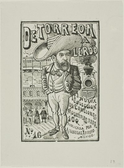 Od wieży do lerdo autorstwa José Guadalupe Posada
