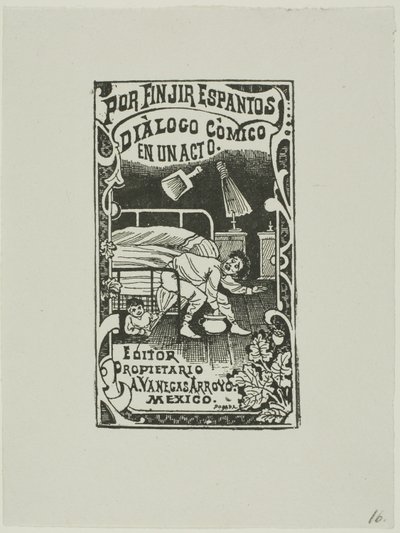 Udając duchy autorstwa José Guadalupe Posada