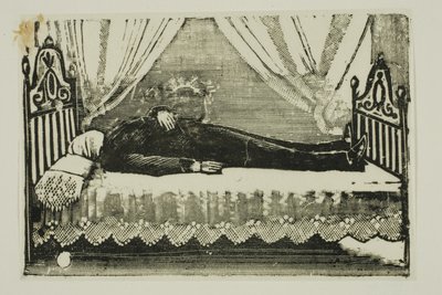 Śmierć generała Gonzalesa autorstwa José Guadalupe Posada