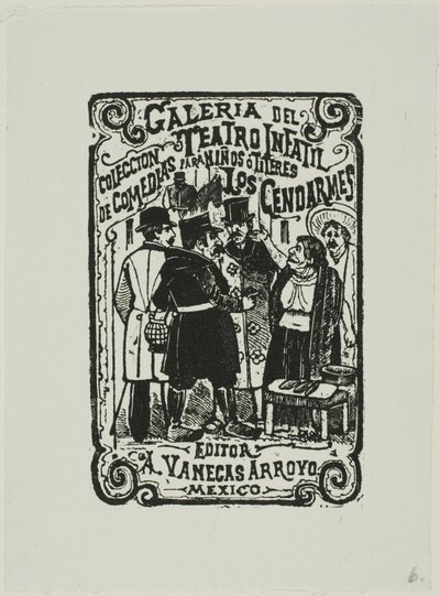 Policja autorstwa José Guadalupe Posada