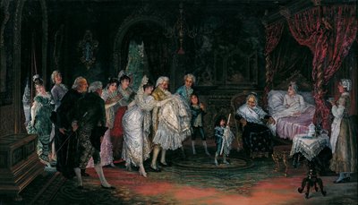 Chrzest autorstwa José Llovera Bofill