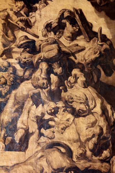 Katedra. Wnętrze. Malowidła ścienne. Józef Maria Sert. 1926-1930. autorstwa José María Sert