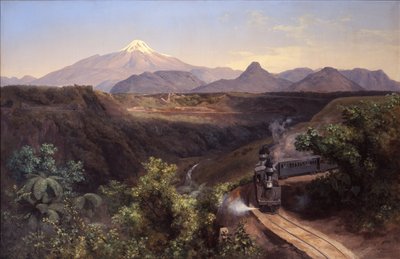 Wąwóz Metlac autorstwa José María Velasco