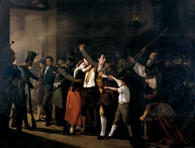 Strzelanie do hiszpańskich patriotów w Buen Suceso (o świcie 3 maja 1808 r.) autorstwa José Marcelo Contreras y Muñoz