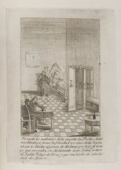 Życie św. Filipa od Jezusa (Życie San Felipe de Jesus) autorstwa José Montes de Oca