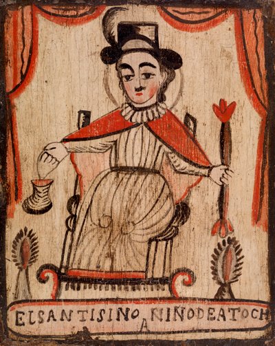 Święte Dziecko Atochai autorstwa José Raphael Aragon