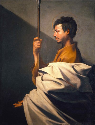 Św. Tomasz Apostoł, c. 1612. autorstwa José Ribera de
