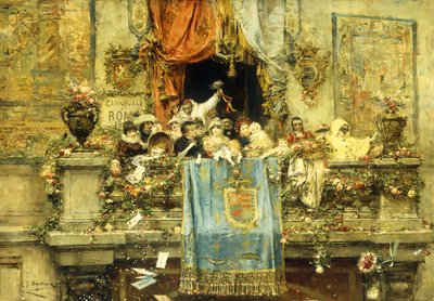 Na Karnawale autorstwa Jose Benlliure y Gil