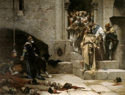 Dzwon Huesca, 1880 autorstwa Jose Casado del Alisal