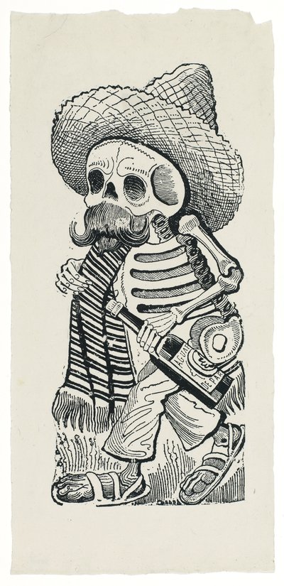 Czaszka Franciszka I. Madero autorstwa José Guadalupe Posada