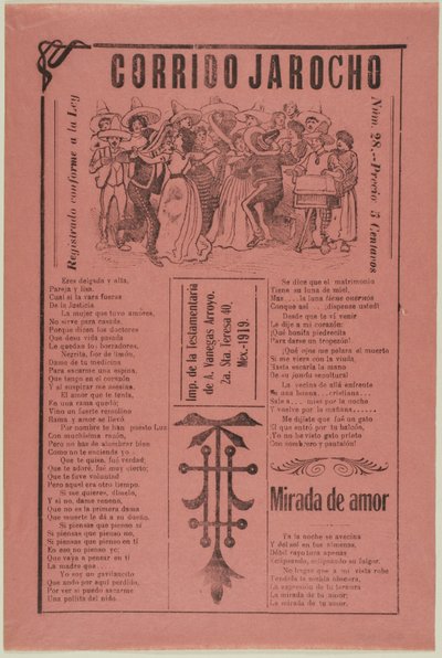 Jarocho-Korridor autorstwa José Guadalupe Posada