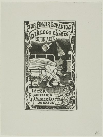 Udając duchy autorstwa José Guadalupe Posada