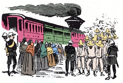Rewolucja Meksykańska (1910-1920): Ksylografia Jose Guadalupe Posada (1852-1913) autorstwa José Guadalupe Posada