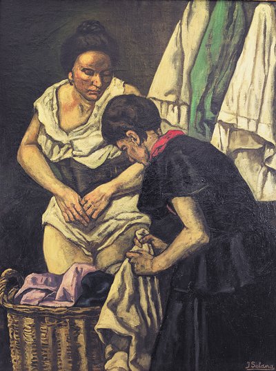 Pralka Kobiety autorstwa Jose Gutierrez Solana