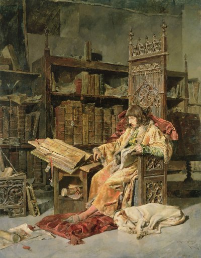 Don Carlos z Vianad (1421-61) 1881 autorstwa Jose Moreno Carbonero