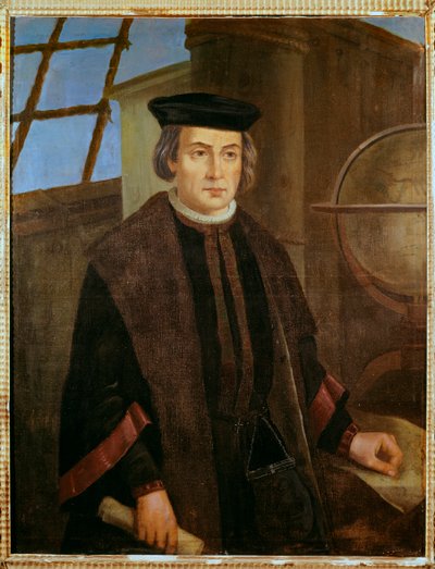 Portret Krzysztofa Kolumba (Christopher Columbus, Cristoforo Colombo autorstwa Jose Roldan