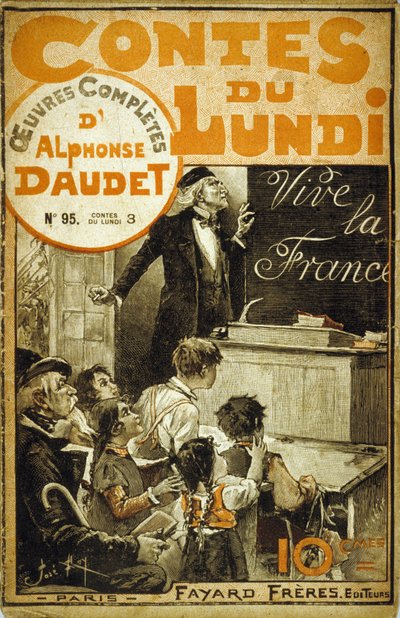 Okładka książki „Monday Tales” Alphonse Daudet autorstwa Jose Roy