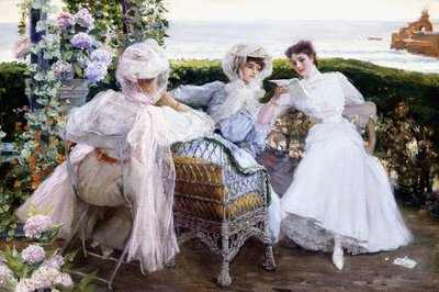 List, ok. 1903-1910 (olej na płótnie) autorstwa Jose Villegas Cordero