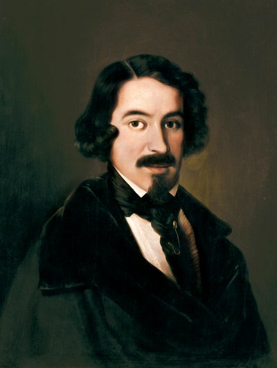 Portret Jose de Espronceda (1808-1842) autorstwa José de Madrazo