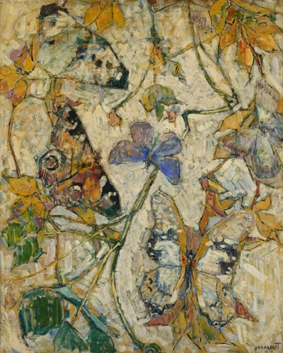 Motyle; Motyle, 1918 autorstwa Josef Albert