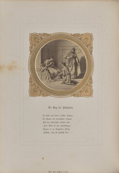 Pierścień Polikratesa autorstwa Josef Albert