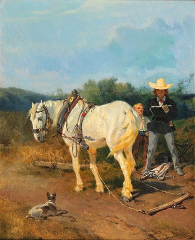 Malarz autorstwa Josef Anton Strassgschwandtner