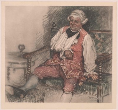 Richard Mayr autorstwa Josef Engelhart