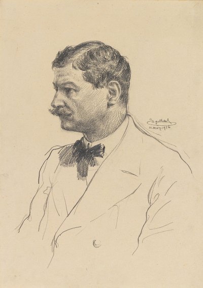 Autoportret, 1916. autorstwa Josef Engelhart