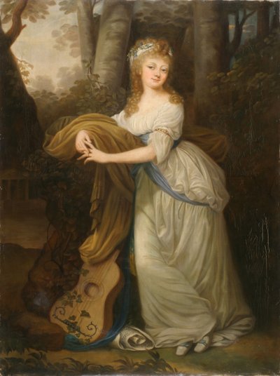 Portrait of Krystyna Magdalena Radziwiłłówna (1776-1796), daughter of Michał Hieronim Radziwiłł autorstwa Josef Grassi