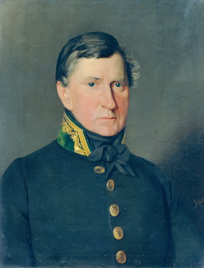 portret dżentelmena autorstwa Josef Huttary