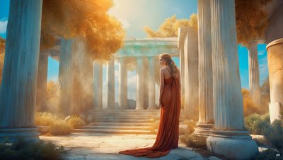 Dreamcore_ancient Greek-World_02 autorstwa Josef Johann Michel