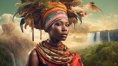 Dreamcore_dreamlike_scene-africa_03 autorstwa Josef Johann Michel